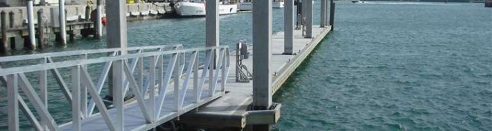 replace floating docks
